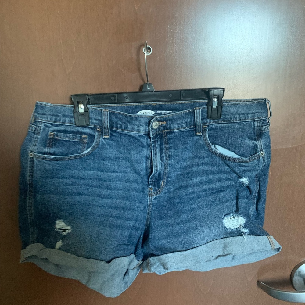 Old navy size 14 blue shorts